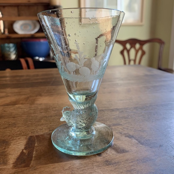 Rare Early American Hand Blown Glasses 8pcs - Picture 2 of 6